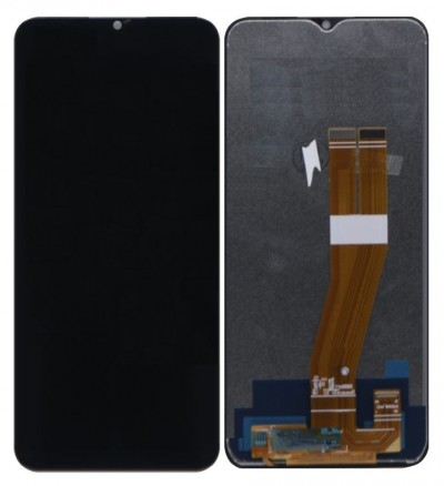 Lcd With Touch Screen For Samsung Galaxy F04 Black By - Maxbhi Com