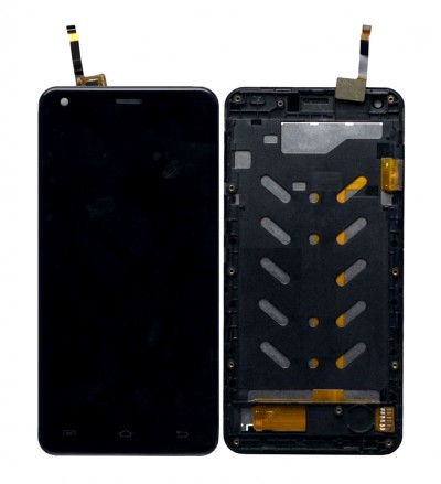 Lcd With Touch Screen For Swipe Konnect 5 1 Eco Black By - Maxbhi Com