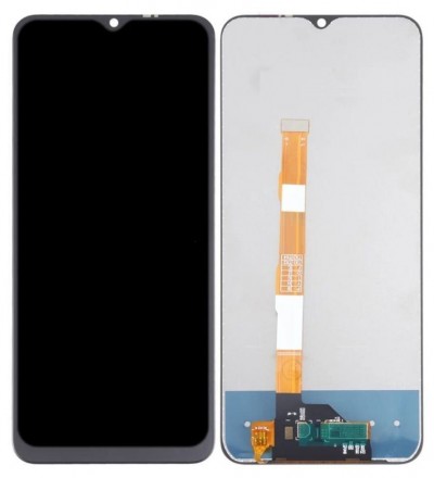 Lcd With Touch Screen For Vivo Y15c Black By - Maxbhi Com