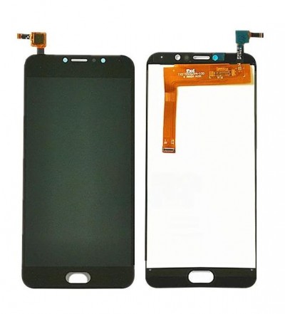 Lcd With Touch Screen For Blu Studio Max Black By - Maxbhi Com