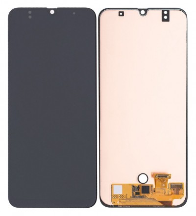 Lcd With Touch Screen For Samsung Galaxy A50 Black By - Maxbhi Com