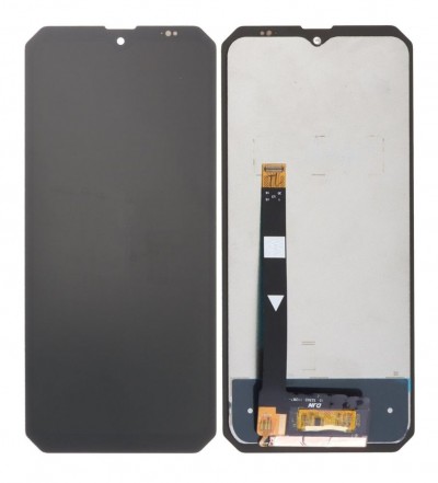 Lcd With Touch Screen For Blackview Bv8800 Black By - Maxbhi Com