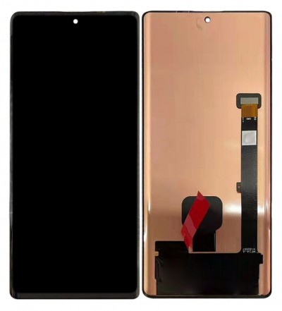 Lcd With Touch Screen For Zte Axon 30 Ultra 5g White By - Maxbhi Com