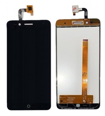 Lcd With Touch Screen For Micromax Canvas Fire 6 Black By - Maxbhi Com