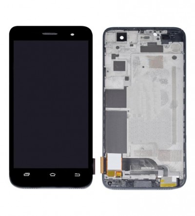 Lcd With Touch Screen For Karbonn Titanium Mach Two S360 Black By - Maxbhi Com