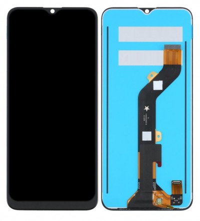 Lcd With Touch Screen For Tecno Spark 10c Black By - Maxbhi Com
