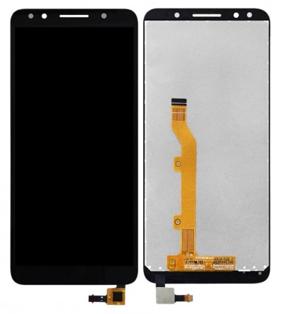 Lcd With Touch Screen For Alcatel 1x Black By - Maxbhi Com
