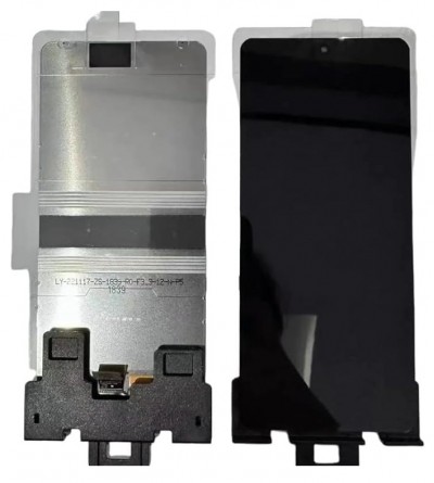 Lcd With Touch Screen For Vivo X Flip 5g Purple By - Maxbhi Com