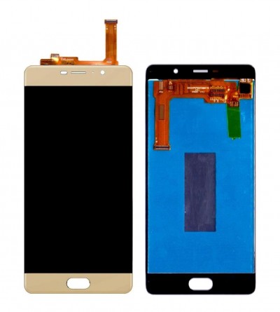 Lcd With Touch Screen For Panasonic Eluga A3 Gold By - Maxbhi Com