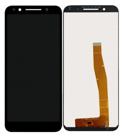 Lcd With Touch Screen For Alcatel 3 Black By - Maxbhi Com