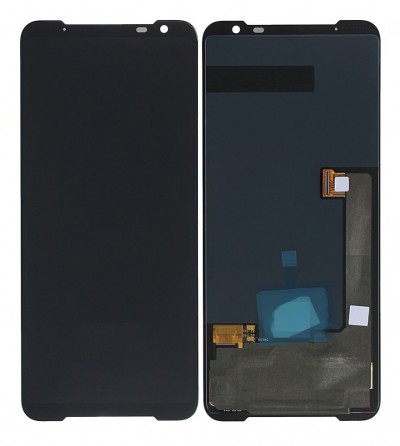 Lcd With Touch Screen For Asus Rog Phone 3black By - Maxbhi Com