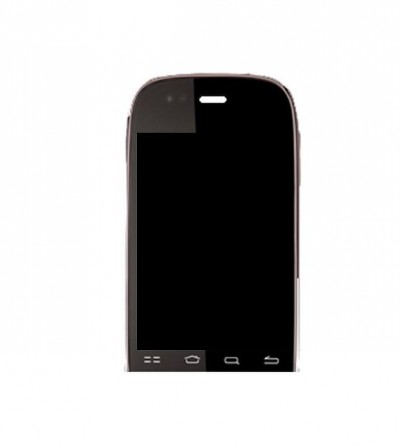 Lcd With Touch Screen For Videocon Zeus V7500 White By - Maxbhi Com