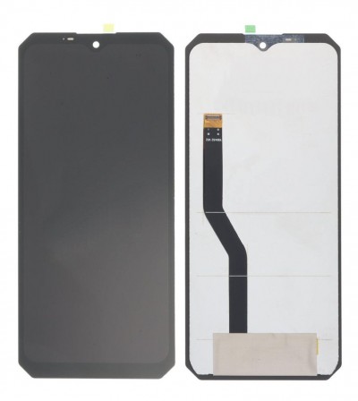 Lcd With Touch Screen For Oukitel Wp23 Black By - Maxbhi Com