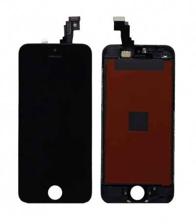 Lcd With Touch Screen For Apple Iphone 5c 32gb Black By - Maxbhi Com