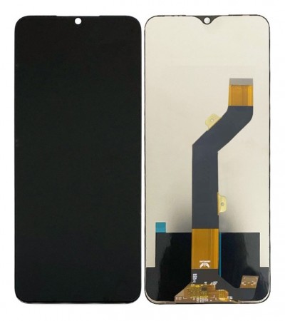 Lcd With Touch Screen For Infinix Hot 12i Black By - Maxbhi Com