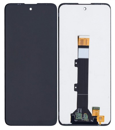 Lcd With Touch Screen For Motorola Moto E30 Blue By - Maxbhi Com