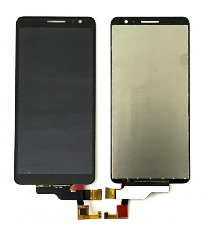Lcd With Touch Screen For Tcl L7 Black By - Maxbhi Com