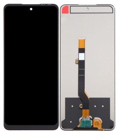 Lcd With Touch Screen For Tecno Pova 5 Pro 5g Black By - Maxbhi Com