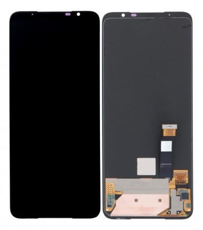 Lcd With Touch Screen For Asus Rog Phone 6 Black By - Maxbhi Com