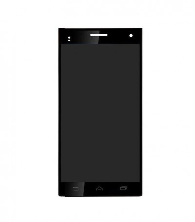 Lcd With Touch Screen For Iball Andi5 Stallion Plus Black By - Maxbhi.com