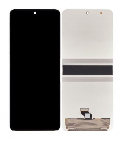 Lcd With Touch Screen For Motorola Razr 40 Ultra Black By - Maxbhi Com