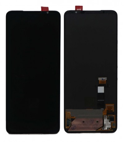 Lcd With Touch Screen For Asus Rog Phone 5s Black By - Maxbhi Com