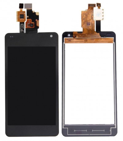 Lcd With Touch Screen For Lg Optimus G E975 Black By - Maxbhi Com