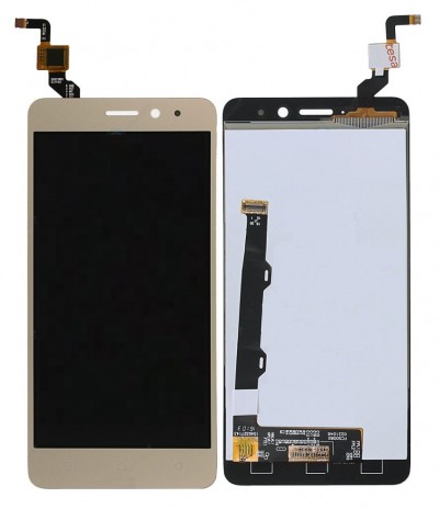 Lcd With Touch Screen For Lenovo K6 Power 4gb Ram Gold By - Maxbhi Com
