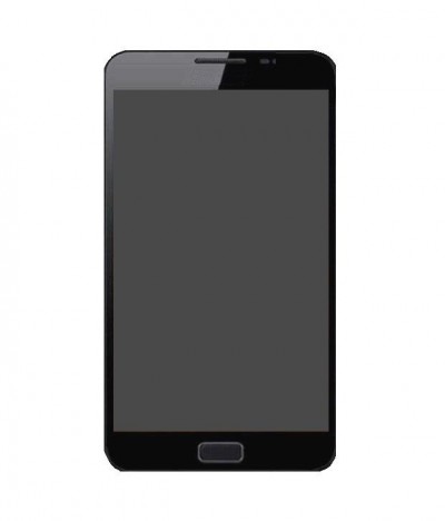 Lcd With Touch Screen For Gnine N7000 Black By - Maxbhi.com
