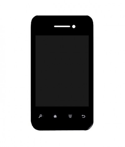 Lcd With Touch Screen For Iball Andi 107 Black By - Maxbhi.com