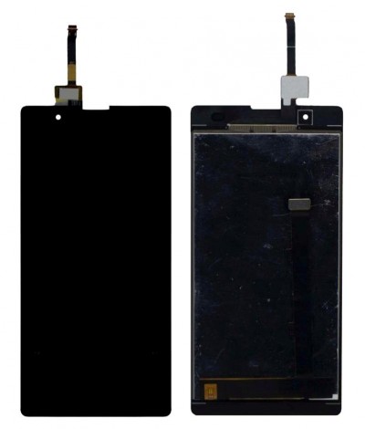 Lcd With Touch Screen For Yu Yunique Black By - Maxbhi Com