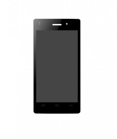 Lcd With Touch Screen For Intex Aqua Y2 Ultra Black By - Maxbhi.com