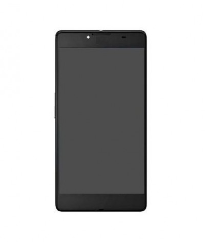 Lcd With Touch Screen For Yu Yunique Plus Black By - Maxbhi.com