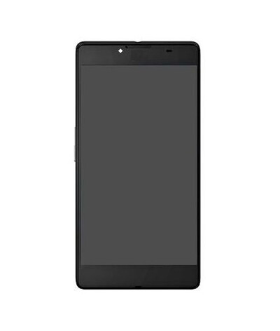Lcd With Touch Screen For Yu Yunique Plus Black By - Maxbhi.com