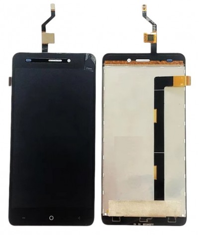 Lcd With Touch Screen For Leagoo Elite Y Black By - Maxbhi Com