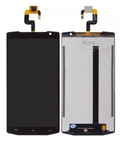 Lcd With Touch Screen For Oukitel K10000 Grey By - Maxbhi Com