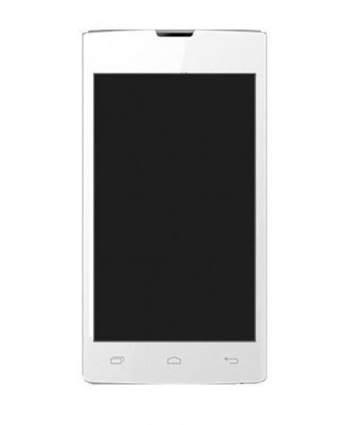 Lcd With Touch Screen For Karbonn A109 White By - Maxbhi.com