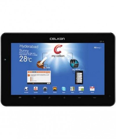 LCD with Touch Screen for Celkon CT 1 - White