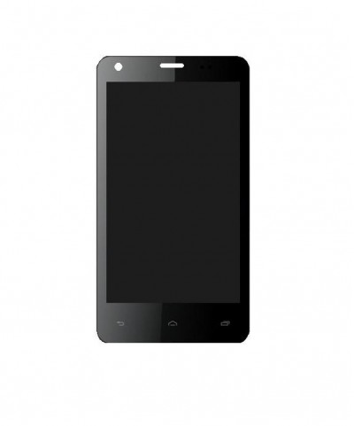 Lcd With Touch Screen For Lava Iris 502 Black By - Maxbhi.com