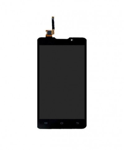 Lcd With Touch Screen For Micromax Canvas Viva A72 Black By - Maxbhi.com