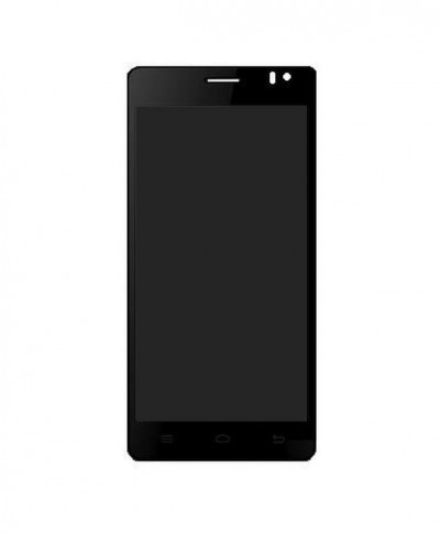 Lcd With Touch Screen For Spice Stellar 517 Black By - Maxbhi.com