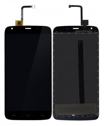 Lcd With Touch Screen For Doogee T6 Pro Black By - Maxbhi Com