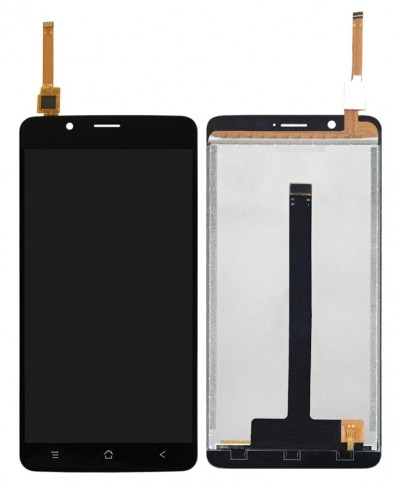 Lcd With Touch Screen For Blackview P2 Lite Black By - Maxbhi Com