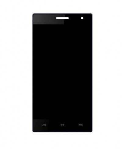 Lcd With Touch Screen For Spice Xlife M44q Black By - Maxbhi Com