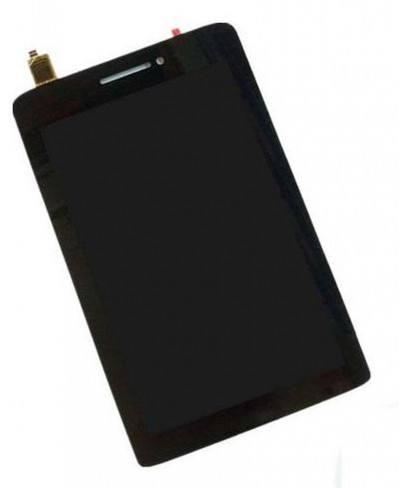 LCD with Touch Screen for Lenovo S5000 - Silver Grey