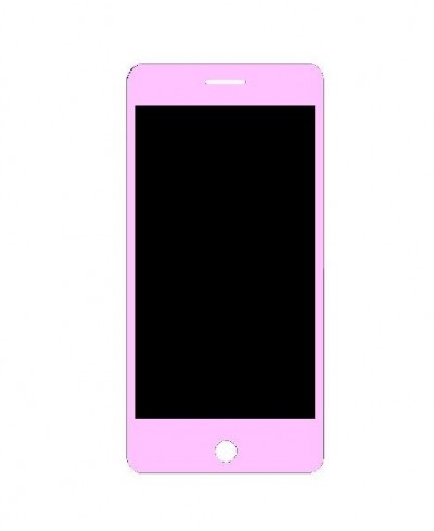 Lcd With Touch Screen For Intex Aqua Glam Pink By - Maxbhi.com