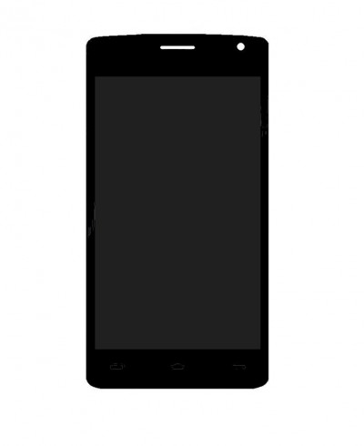 Lcd With Touch Screen For Fly Snap Black By - Maxbhi.com