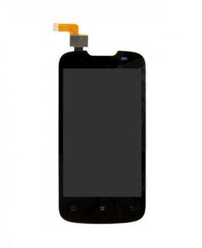 Lcd With Touch Screen For Lenovo A690 Black By - Maxbhi.com