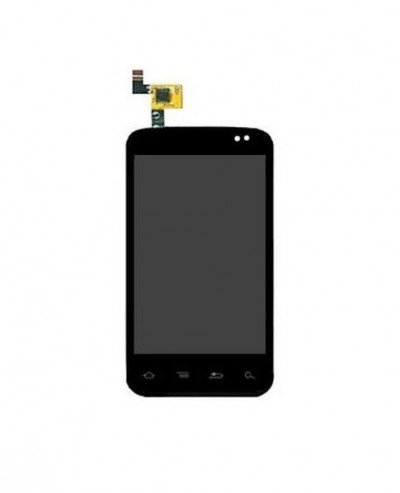 Lcd With Touch Screen For Alcatel One Touch 983 Black By - Maxbhi.com