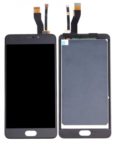 Lcd With Touch Screen For Meizu M5 Note Black By - Maxbhi Com